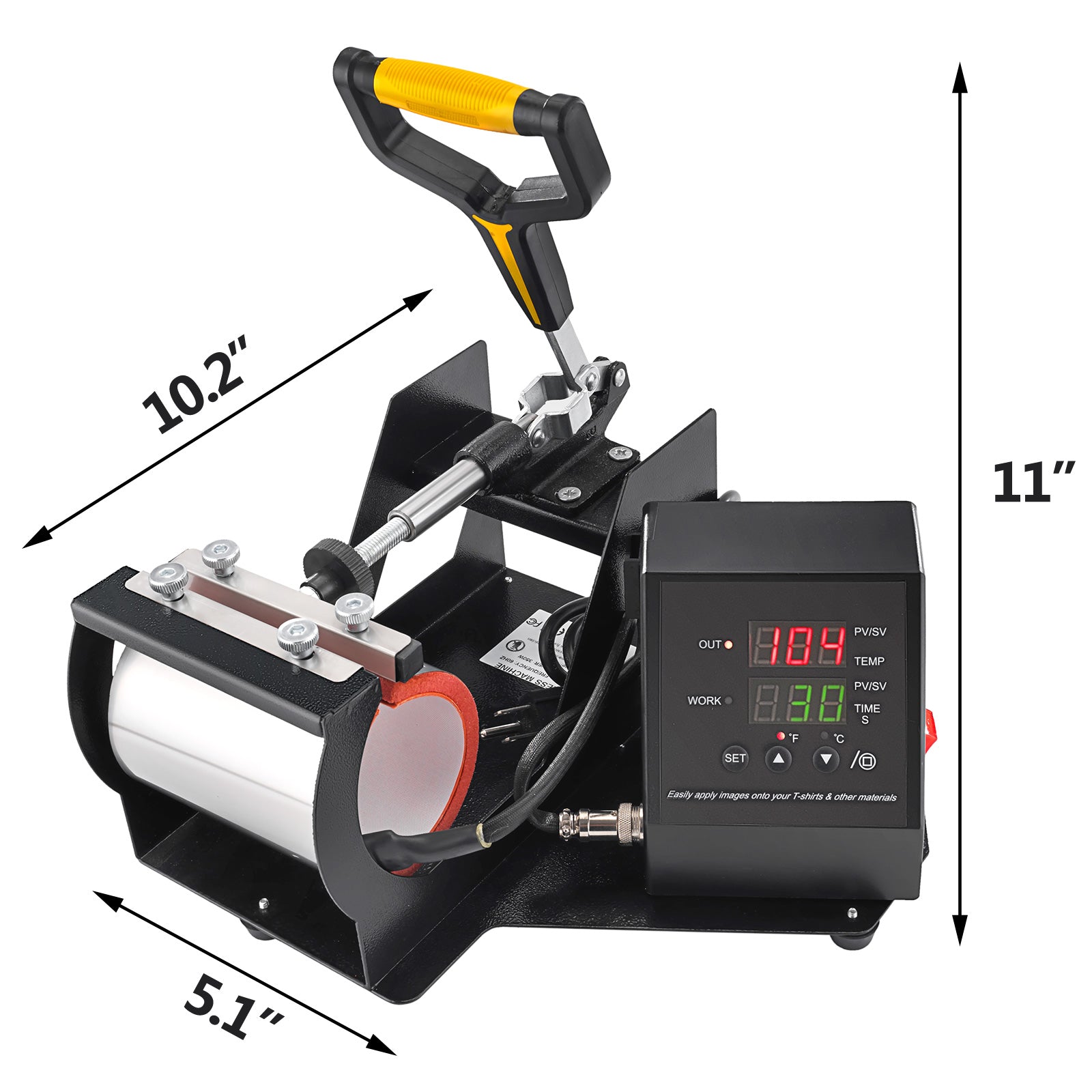 3-in-1 Mug Print-Transfer Machine