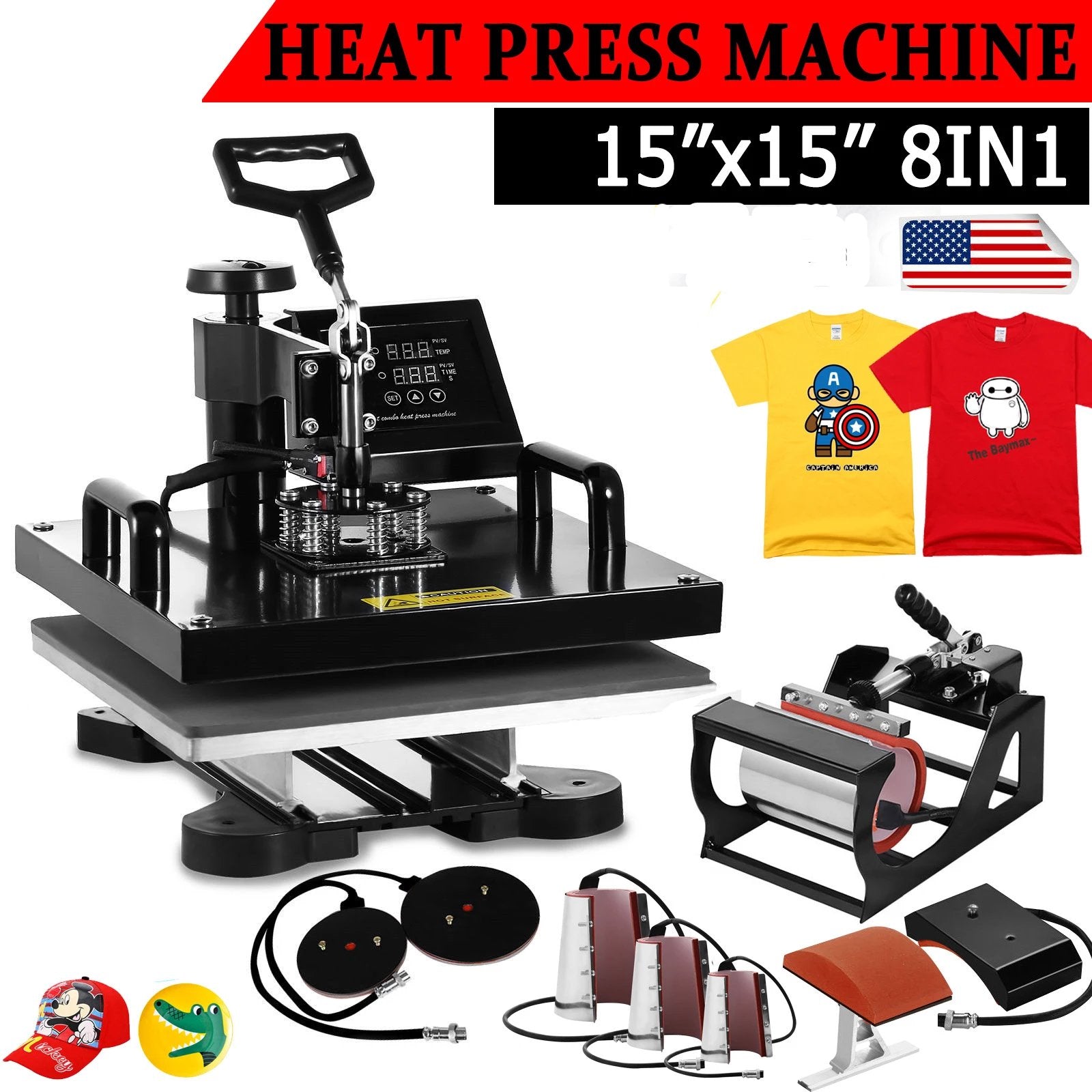 8-In-1 Print-Transfer Machine - Advanced Version (15