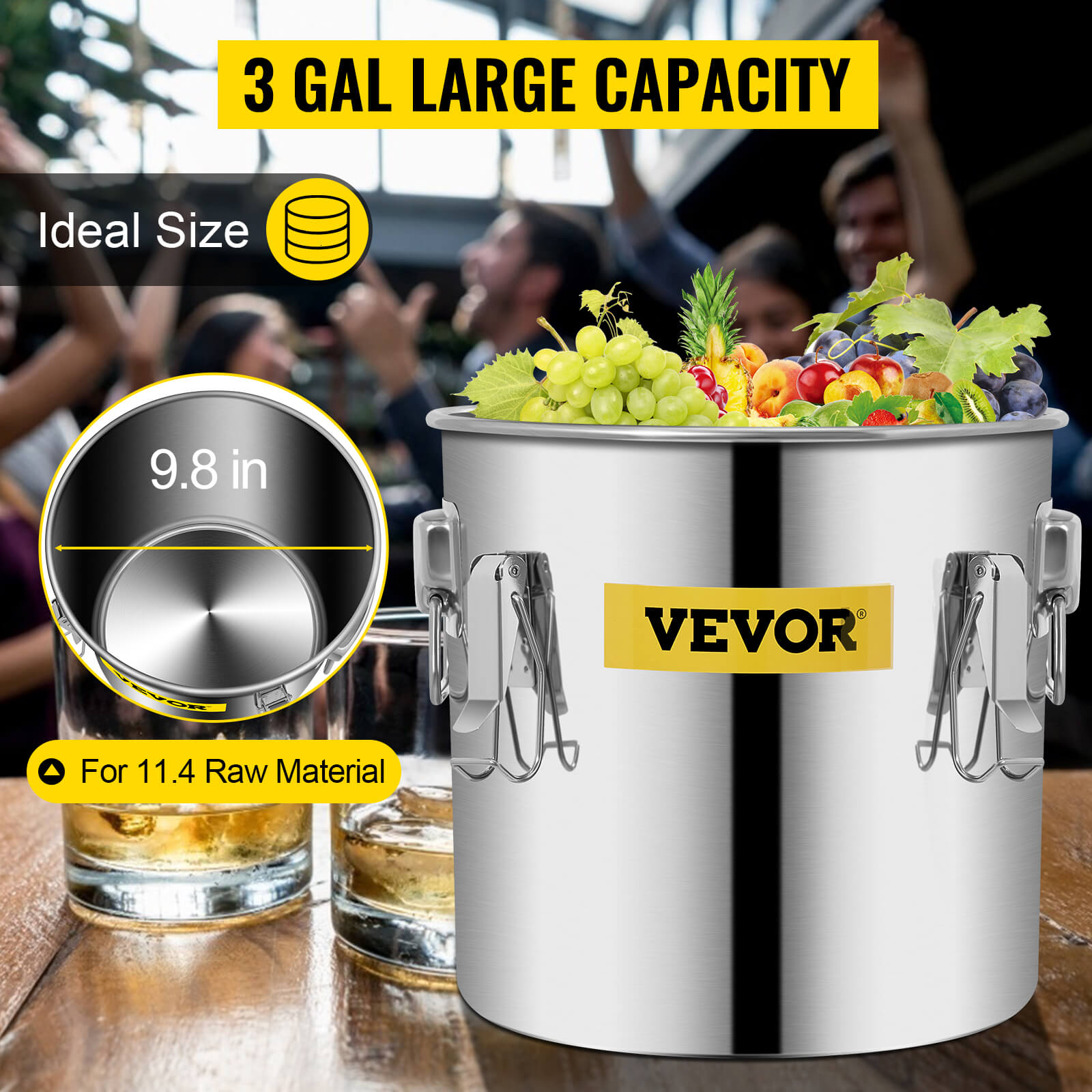 Alcohol Distiller Machine Moonshine Apparatus Beer Brewing Equipment DIY Wine Dispenser Kit for Home Appliance