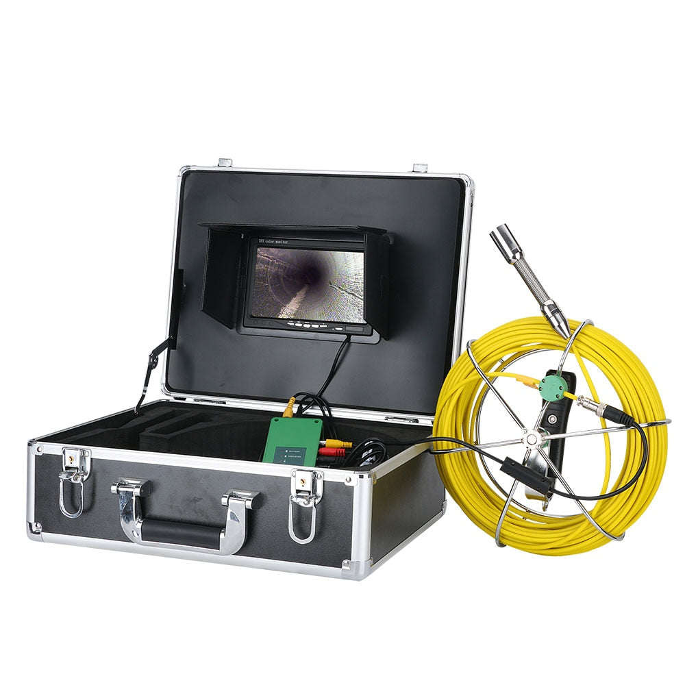 7" Pipe Sewer Inspection Video Camera (WiFi + DVR)