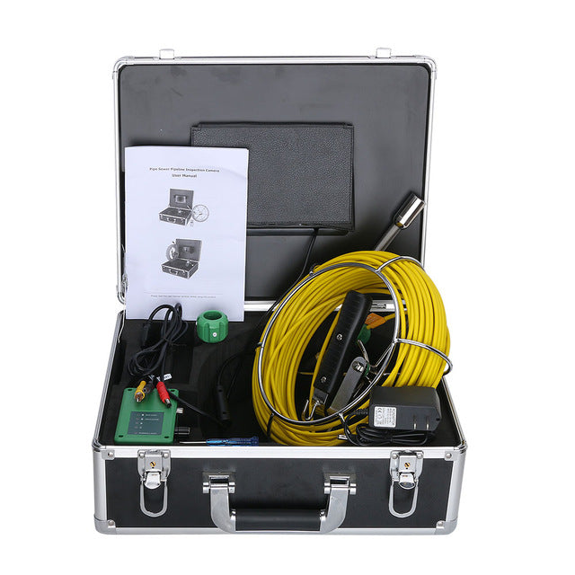 7" Pipe Sewer Inspection Video Camera (WiFi + DVR)