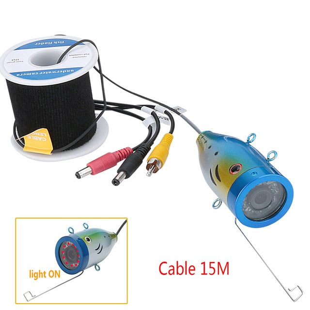 Underwater Fishing Camera with 12 LED Infra-Red Lights (15M 20M 30M 50M)